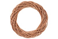 Proutěný věnec - pr. 30 cm, medová barva JP0011 HONEY, sada 4 ks